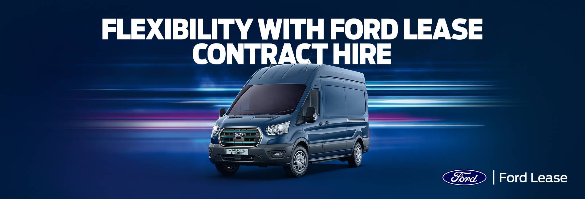 Say hello to E-Transit Flexibility from Ford Lease Contract Hire