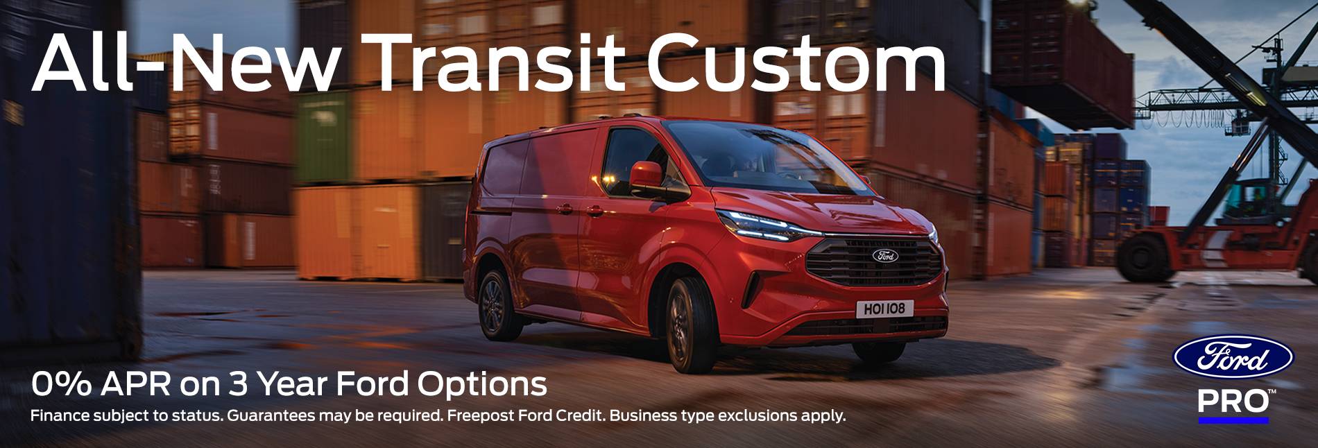 Ford Transit Custom Offer