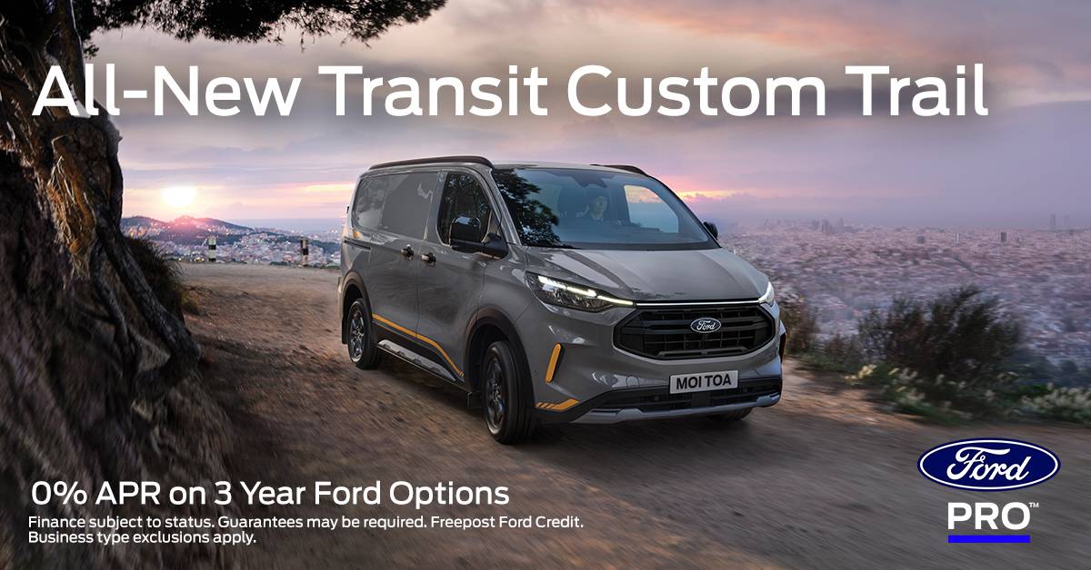 Ford Transit Custom Trail Offer 0%