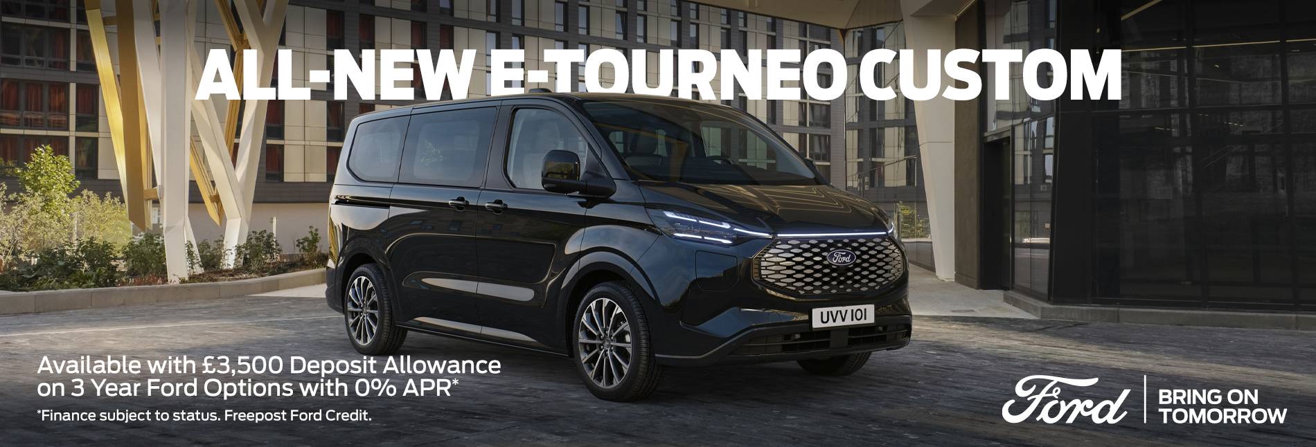 The All-New E-Tourneo Ford Custom